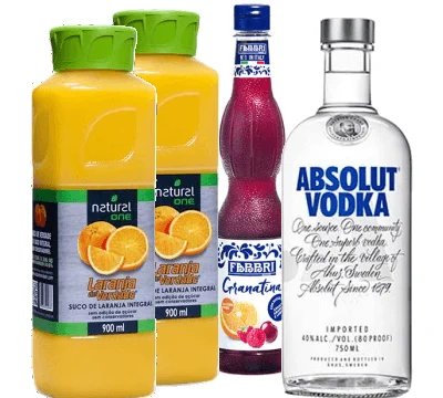 COMBO ABSOLUT TRAD C/ SUCO